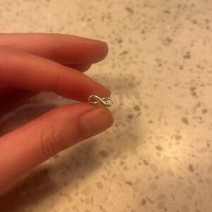 Silver Tiffany & Co. Infinity Earrings